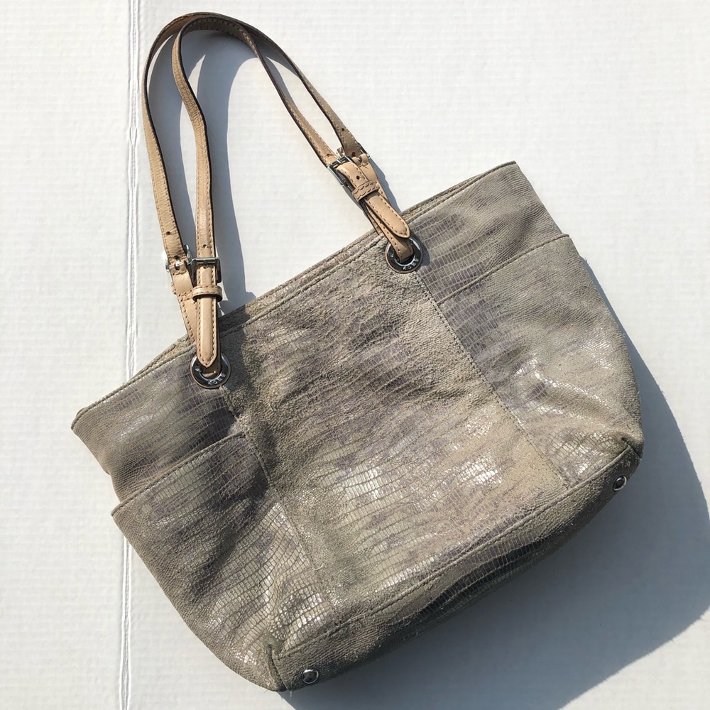 Grey Michael Kors Purse